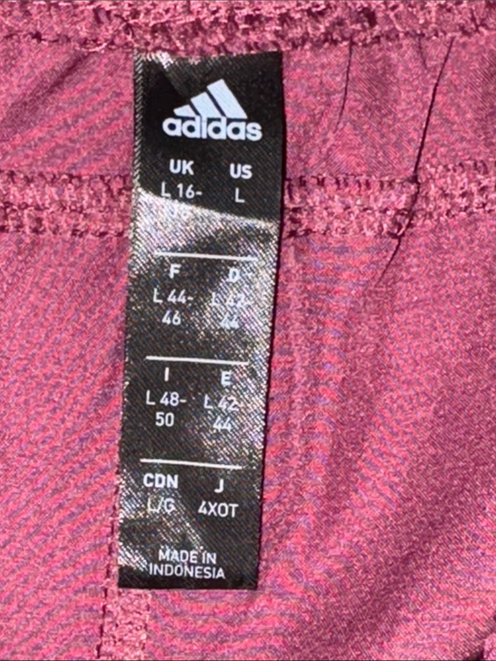 adidas Maroon Training Shorts - Picture 3 of 4